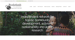 Desktop Screenshot of borderlands.org.au