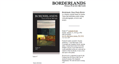 Desktop Screenshot of borderlands.org
